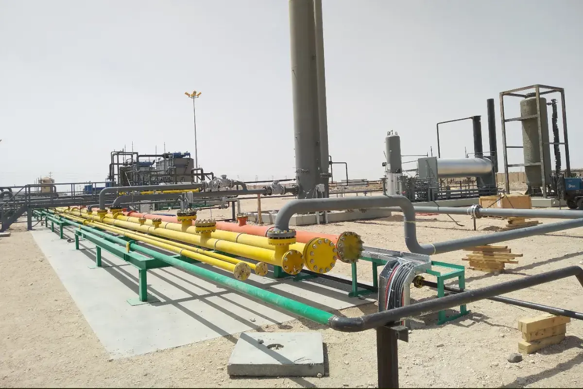 Skid-mounted gas compression and dehydration plant